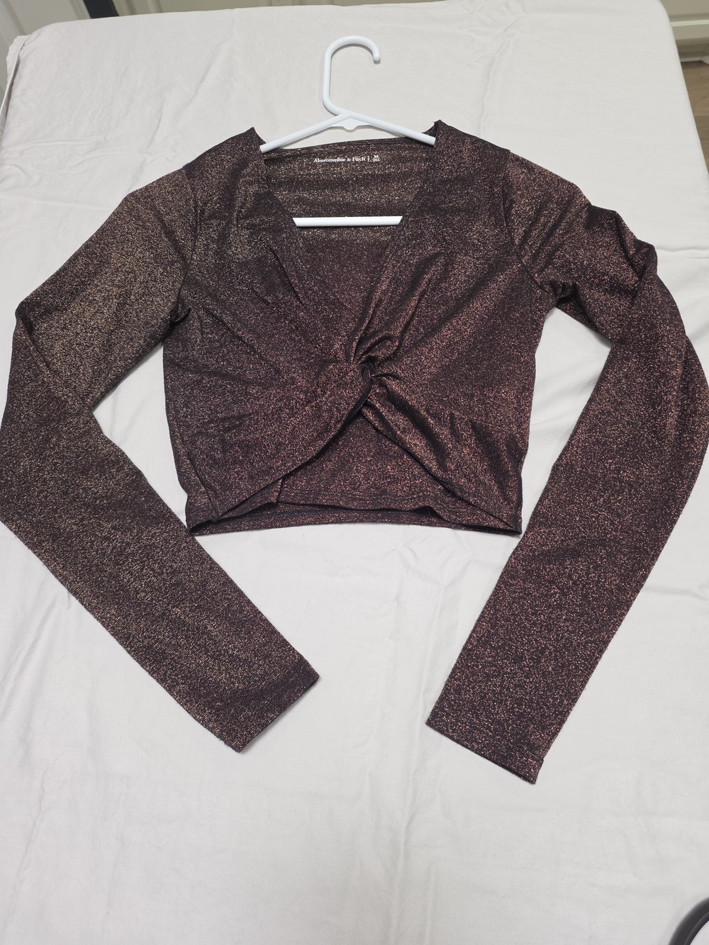 Glitter Crop Top